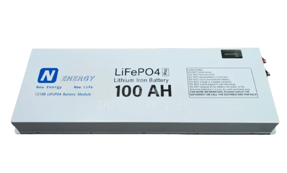 12V 100AH 1.28kWh Solarix N-Energy LiFePo4 LITHIUM Battery