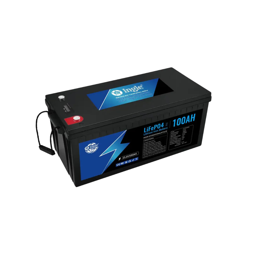 INGLE 25.6V 100AH Lithium Ion Battery (LiFeP04)