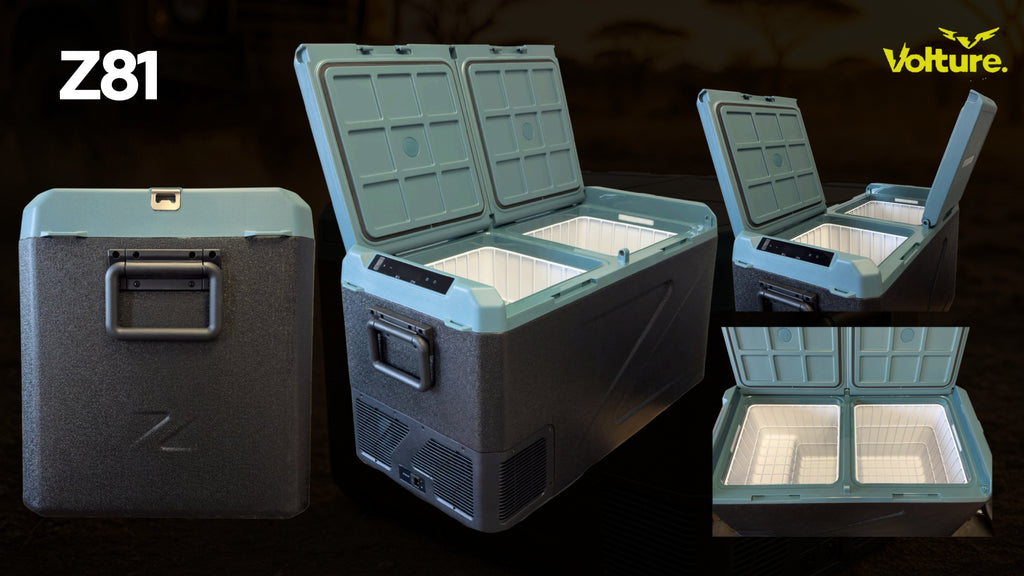 Volture Z81 Dual-Zone 82.5L Fridge/Freezer