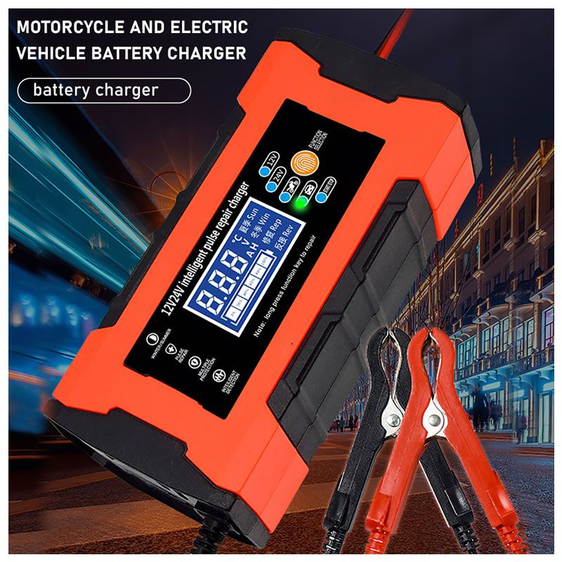 Fivestar Intelligent Pulse Repair Battery Charger 12V 20A / 24V 10A